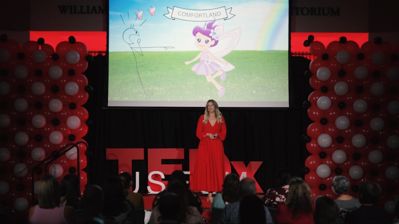 Hallie Peilet Young on stage