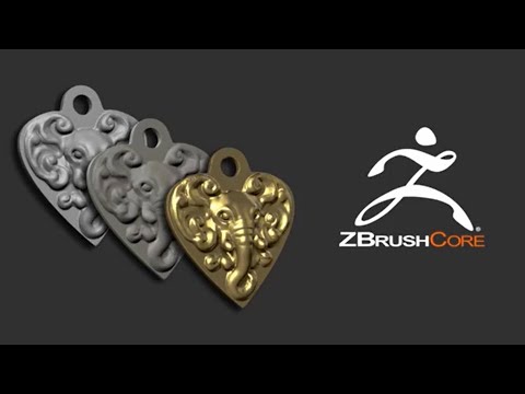 ZBrushCore - Joseph Drust - Key Chain for 3D Printing