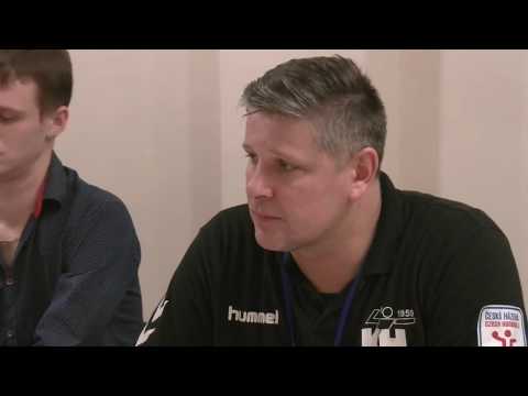 Tisková konference KH Kopřivnice vs. HBC Ronal Jičín