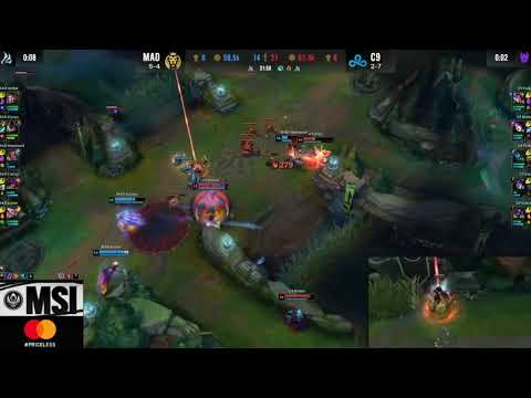 C9 Zven SOLO BOLO Humanoid 😮 MSI 2021 | C9 vs MAD