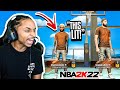 My FIRST Park Game On NBA 2K22 And I Didn't MISS With This Jumpshot! Best Build NBA 2K22