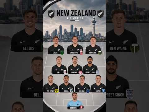 🇳🇿 New Zealand's WC2026 Starting XI — Tim Payne From 5K to 4M Followers 🔥