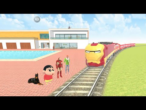 Jack Purchased Ironman Train To Shinchan In Indian Theft Auto Simulator Game 