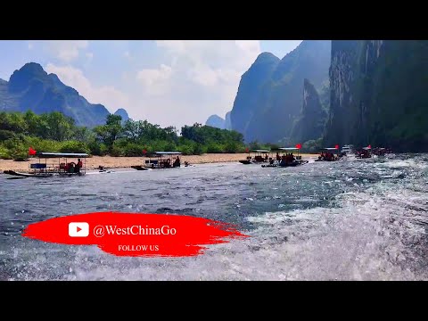 Cruzeiro no Rio Li.Guilin