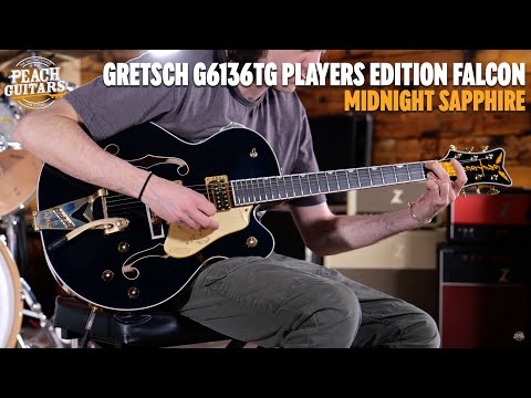 Gretsch G6136TG Players Edition Falcon Hollow Body | Midnight Sapphire image 11