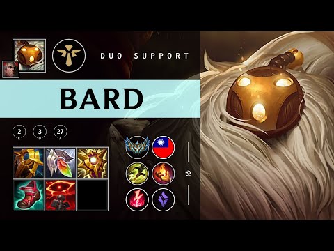 Bard Support vs Nami - TW Challenger Patch 25.24