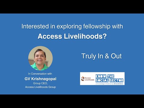 Access Livelihoods: Wish to be a social entrepreneur? Here is the way