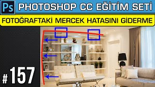 157: Fotoğraftaki Mercek Hatasını Düzeltmek | Lens Correction | Photoshop Dersleri