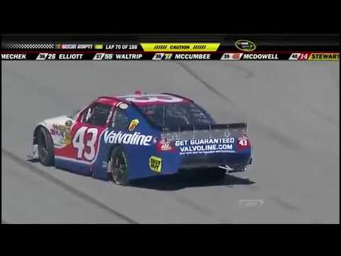 2010 NASCAR Cup Series @ Talladega - Allmendinger Spins