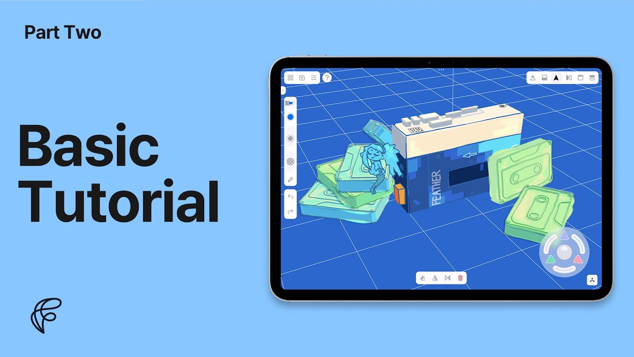Feather Basic Tutorials - Part 2 | Clipboard and 3D Joystick