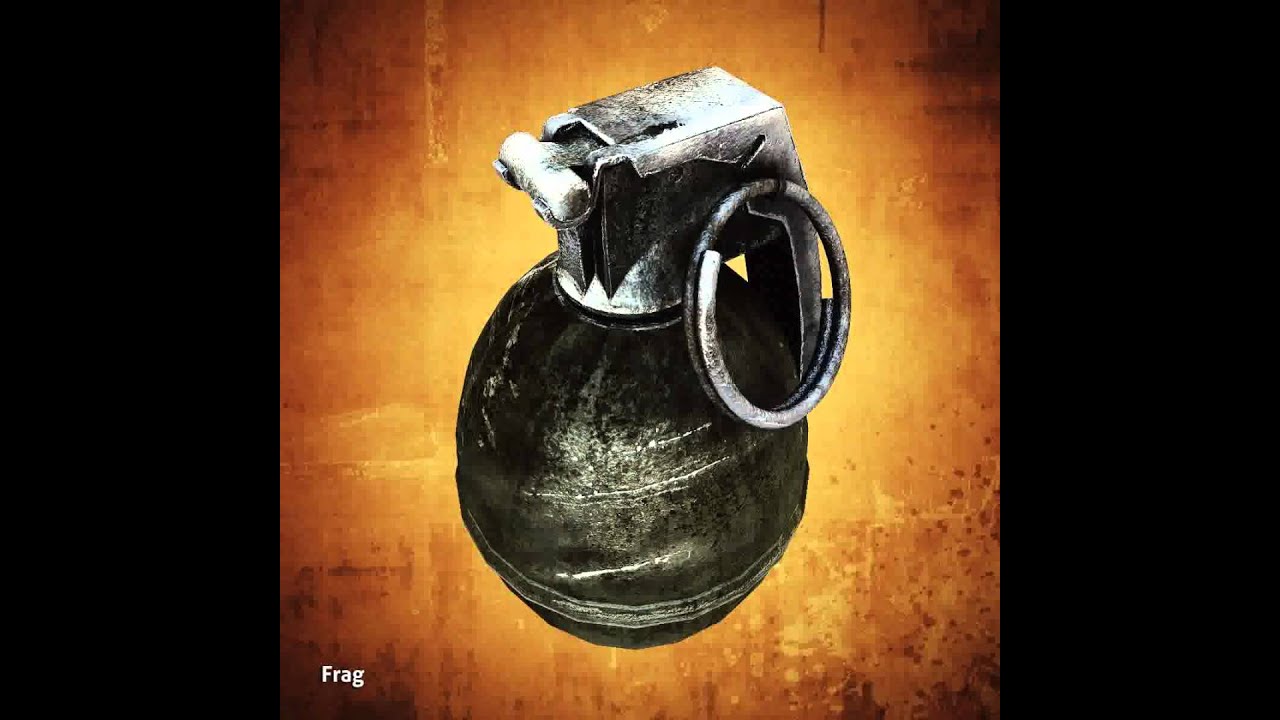 Grenades collection 3D model from CGTrader.com