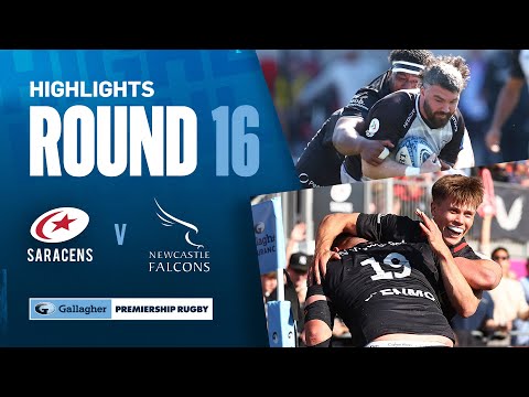 Saracens v Newcastle - HIGHLIGHTS | 15 Tries Scored In Thrashing! | Gallagher Premiership 2024/25