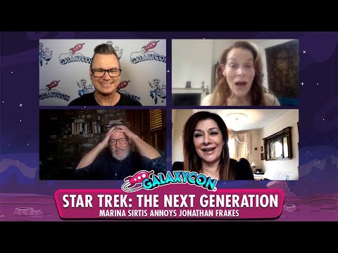Marina Sirtis Annoys Jonathan Frakes during Q&A