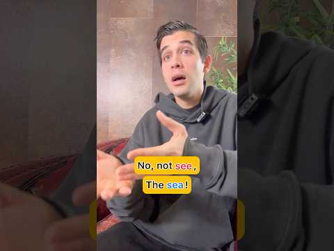 Can You See the Sea? Learn English Homophones!