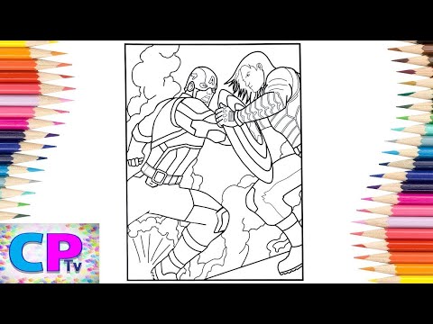 Avengers End Game Coloing Pages/Fight between Superheroes/Janji - Together(Feat. Vivien)/NCS Release