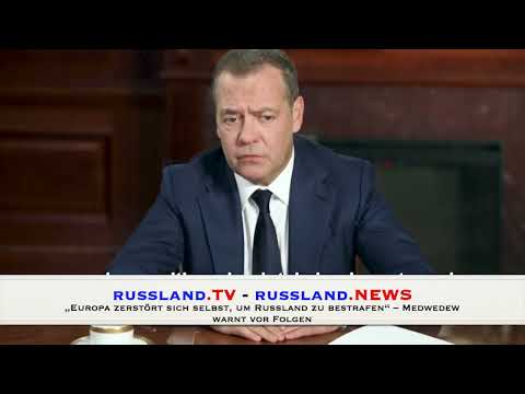 „Europa zerstört sich selbst, um Russland zu bestrafen“ – Medwedew warnt vor Folgen
