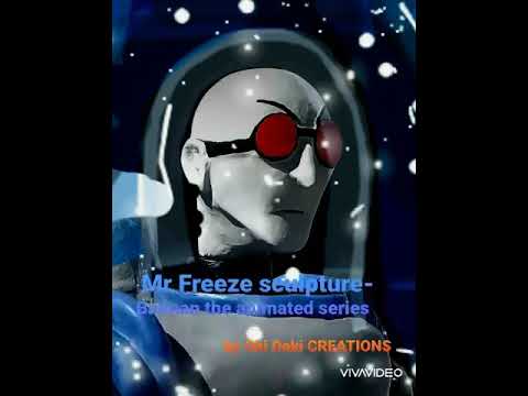Batman the animated series- Mr.Freeze sculpture
