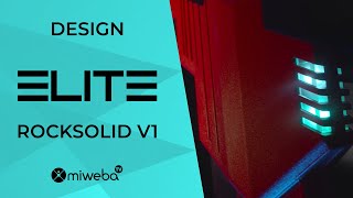 LED Gaming Tisch ELITE ROCKSOLID 🎮 | Neues Gaming Setup 2022 | made for gamers | by Miweba