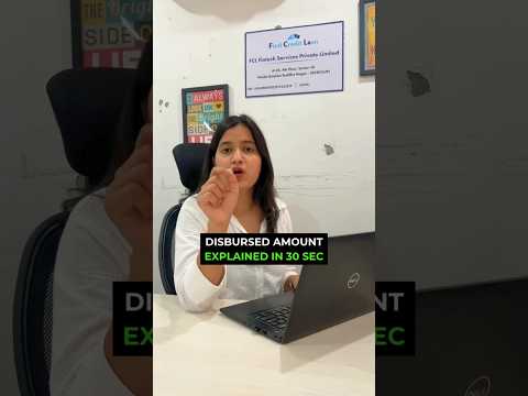 Sanctioned vs Disbursed Loan Amount | Loan Charges Explained | Loan Tips India #shorts #loanadvice