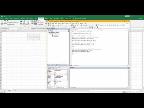 VBA Tutorial 9 Comments, Optimisation & Immediate Window