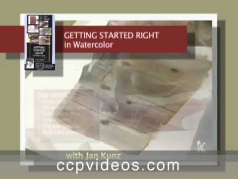 Getting Started Right in Watercolor with Jan Kunz