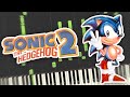 Sonic the Hedgehog 2 - Emerald Hill Zone Theme Piano Tutorial Synthesia