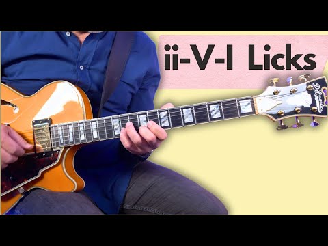 These ii–V–I Licks Instantly Make You Sound Like Jazz