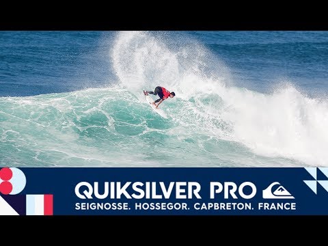 Medina vs. Flores vs. Fioravanti - Round One, Heat 8 - Quiksilver Pro France 2017