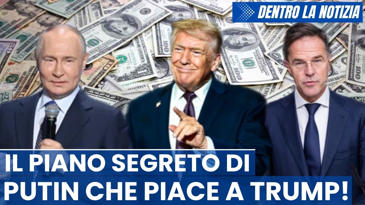 SCOOP PIANO PUTIN RISERVATO distribuito ad alti funzionari piace a Trump! Rutte: UE sia trasparente!