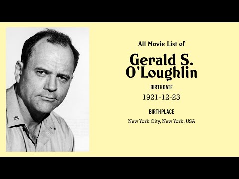 Gerald S. O'Loughlin Movies list Gerald S. O'Loughlin| Filmography of Gerald S. O'Loughlin
