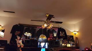 ANNUAL CHRISTMAS TOUR #5 PART 4 - Vintage Ceiling Fans In Our House UPDATES + Decorations SMART HOME