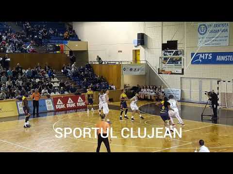 U BT Cluj - CSU Sibiu 92-64 sfertul 1