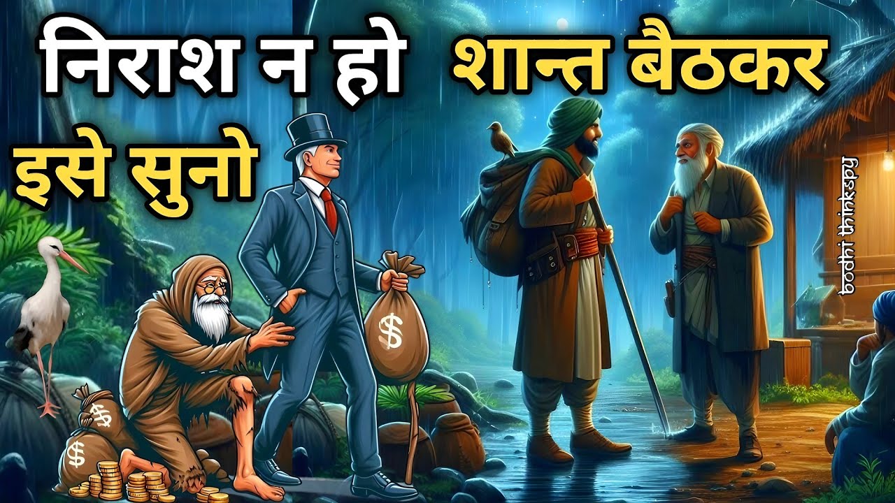 हमेशा मस्त रहना सिखो- Budhhist Story On ALWAYS BE HAPPY | Gautam Budhha Story | Bodhi thinkspy