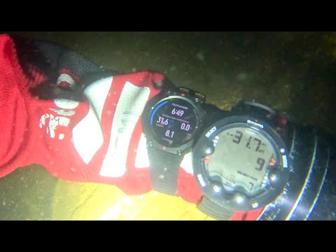Amazfit T-rex 3 - deep dive test , 30 meters underwater and works