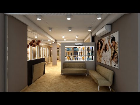 Beauty Salon Interior Design - Kapaal Unisex Salon...