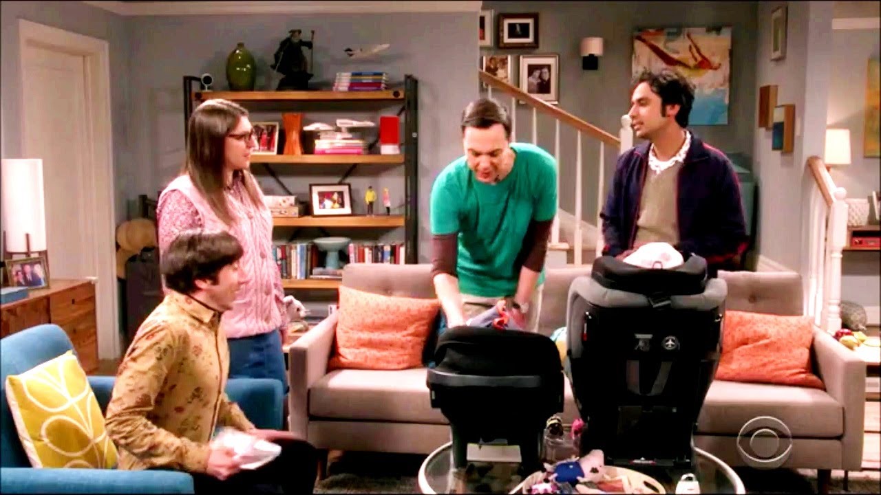 Sheldon and Amy Experiments on Howard's Baby | The Big Bang Theory TBBT