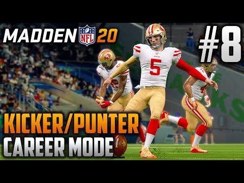 Madden 20 Career Mode | Kicker & Punter Career | EP8 | THE GOLDEN LEG IS BACK!