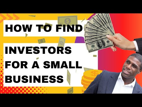 How To Find Investors For A Small Business Video