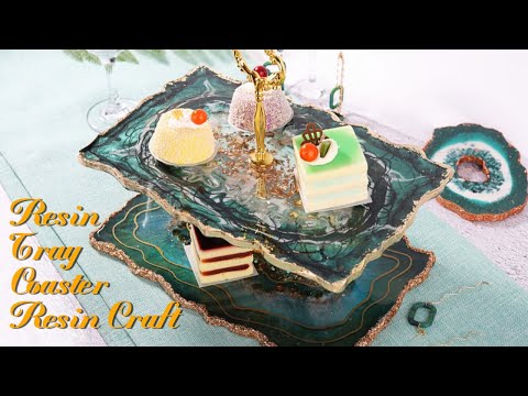 How To Make a Stylish Decorative Tray Jewelry Holder Tutorial