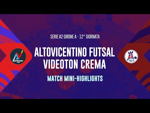 ALTOVICENTINO FUTSAL – VIDEOTON CREMA 3-6 | HIGHLIGHTS SERIE A2 2025/26