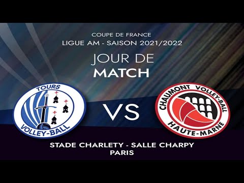 Tours Volley-Ball Vs Chaumont Volley-Ball Haute Marne | Coupe De France Finals Live Updates