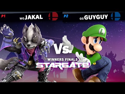 Jakal (Wolf) vs GuyGuy (Luigi) - Stargate #12 Winners Finals