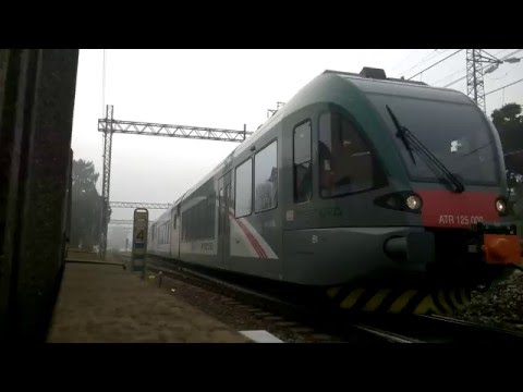 ATR.125-008 "Besanino" TRENORD INCROCIO STAZIONE DI VILLASANTA