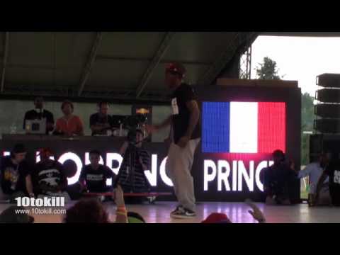 SDK 2012 - Popping - Quarter Final - Kite (Japan) Vs Prince (France)