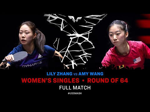 FULL MATCH | Lily Zhang vs Amy Wang | WS R64 | #USSMASH 2025