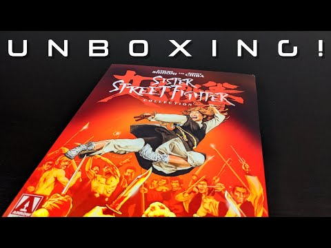 Sister Street Fighter Collection Blu-ray Unboxing