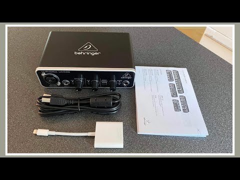 USB Audio Interface for YouTube | Unboxing Behringer U-Phoria UMC22 | Shorts