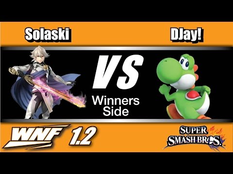 WNF 1.2 - Solaski (Corrin) Vs. SCB | DJay! (Yoshi) Winners Side - Smash Wii U