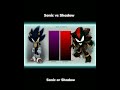 Sonic vs Shadow Power Levels - Shorts