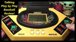 Vtech Electronic Talking Play by Play Baseball Handheld LCD Game Review NSG Ep 829